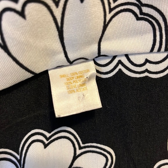 Florence Broadhurst for Kate Spade Buttoned Coat, Navy Blue, size 8 - Picture 15 of 15